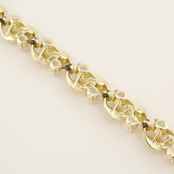 Vintage Lisner Faux Pearl Collar Necklace Gold Tone Retro Mid-Century - Picture 10 of 10